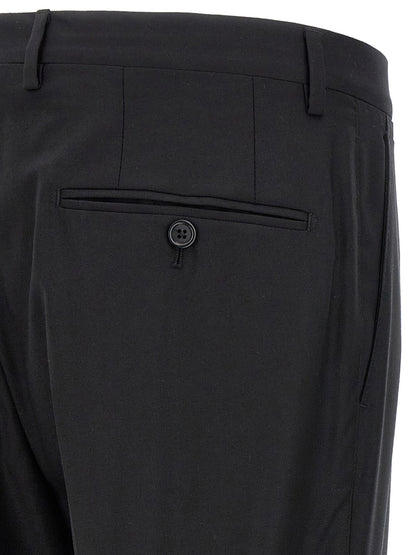 Costume deux-pièces en laine vierge noire modèle Martini Dolce & Gabbana