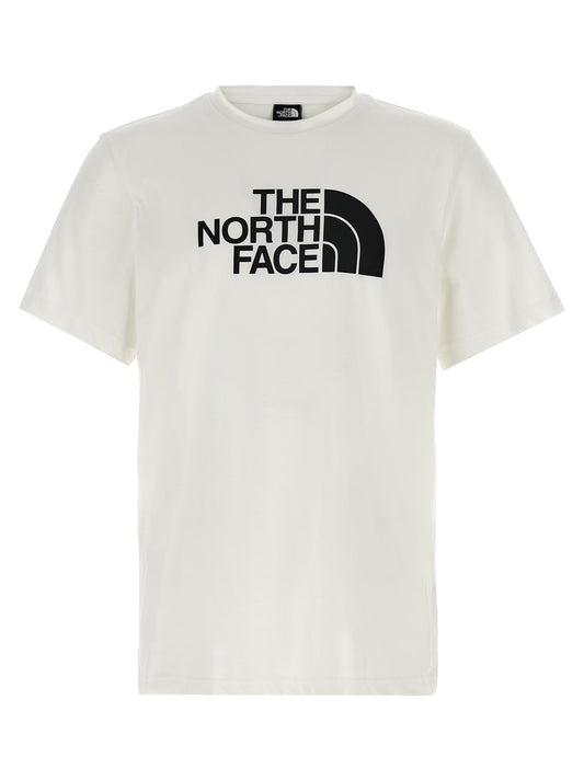 Camiseta Blanca de Algodón The North Face Easy Tee Relajada