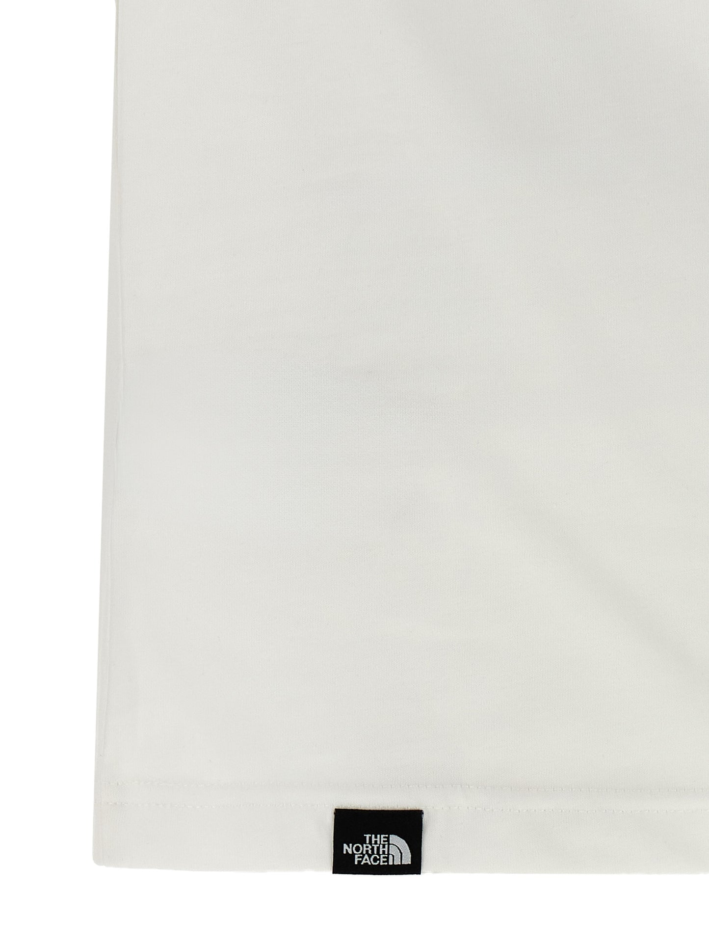 Camiseta Blanca de Algodón The North Face Easy Tee Relajada