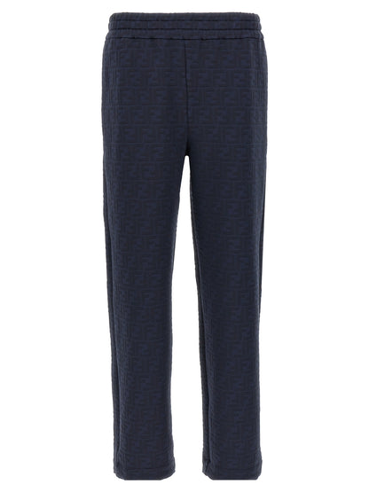 Pantalones deportivos Fendi de poliéster azul (pantalón de chándal)