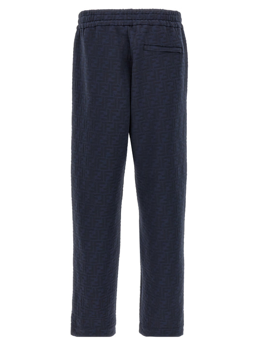 Pantalones deportivos Fendi de poliéster azul (pantalón de chándal)