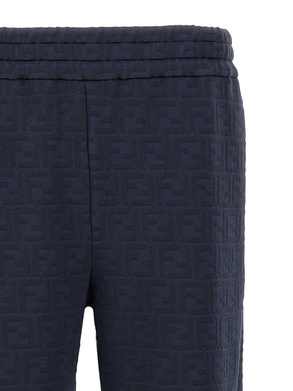 Pantalones deportivos Fendi de poliéster azul (pantalón de chándal)