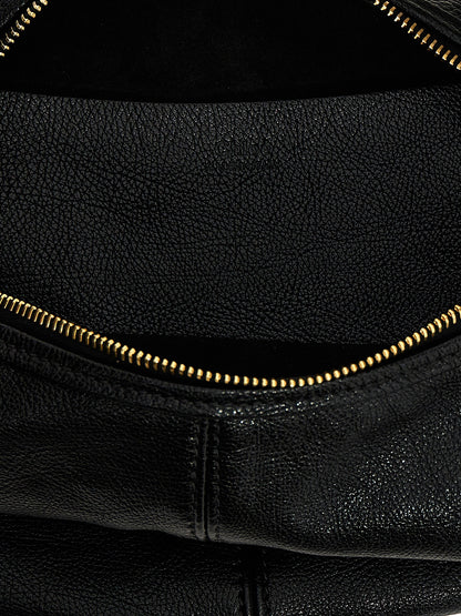 Chloé Bolso De Mano De Piel De Becerro Negro Clásico