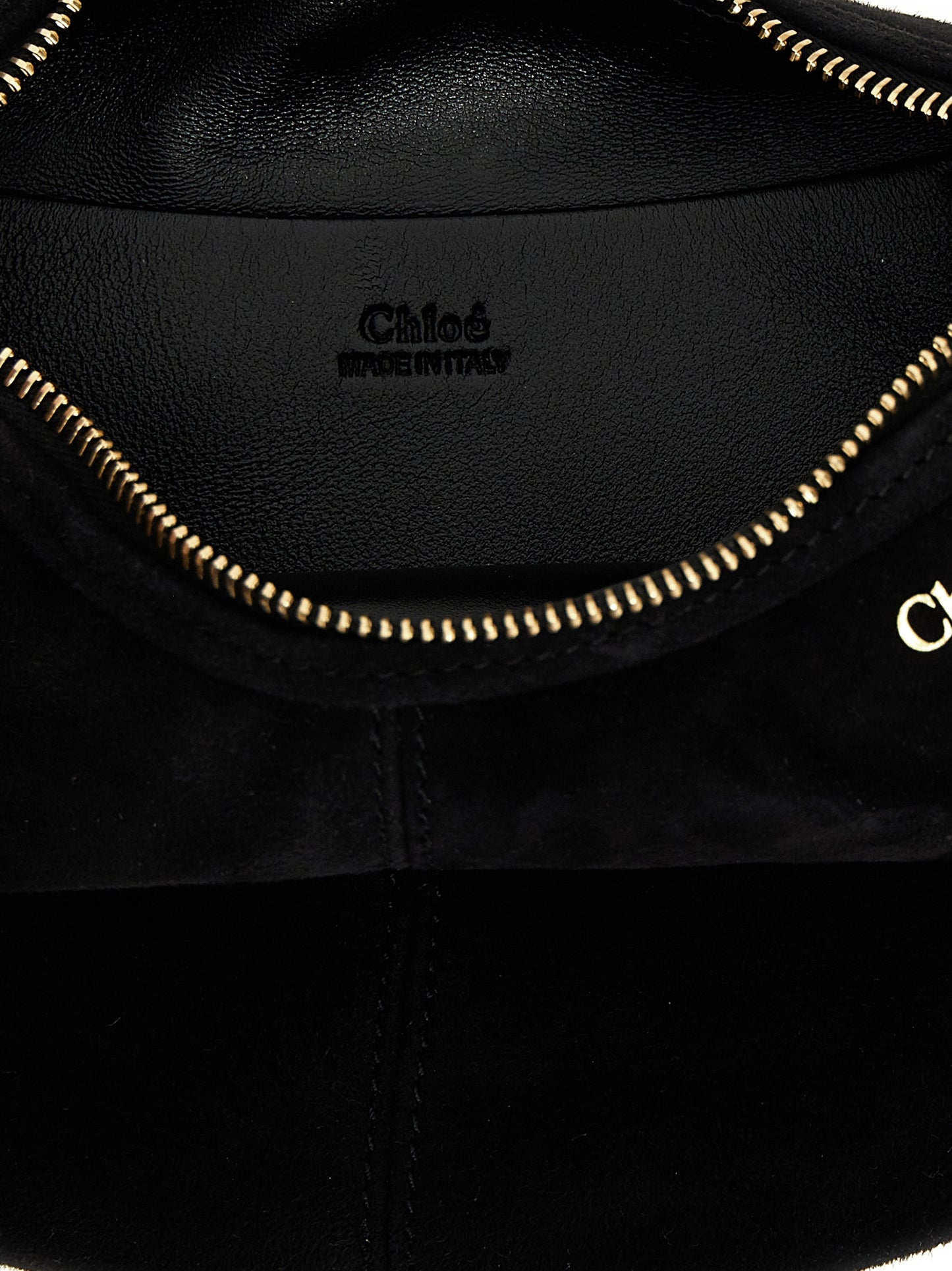 Chloé Black Goatskin Bracelet Hobo Mini Bag