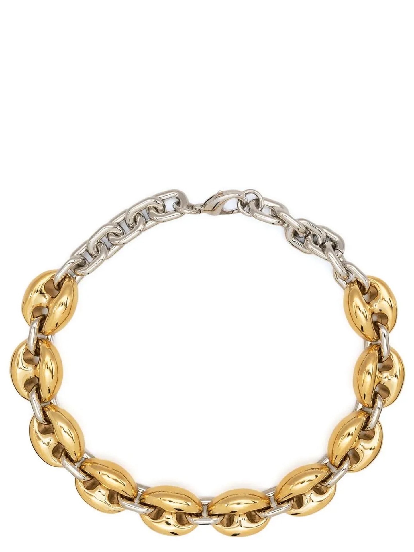 Collar de aluminio multicolor Paco Rabanne