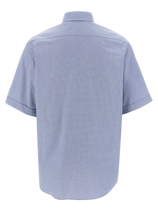 Blusa Fendi de algodón azul