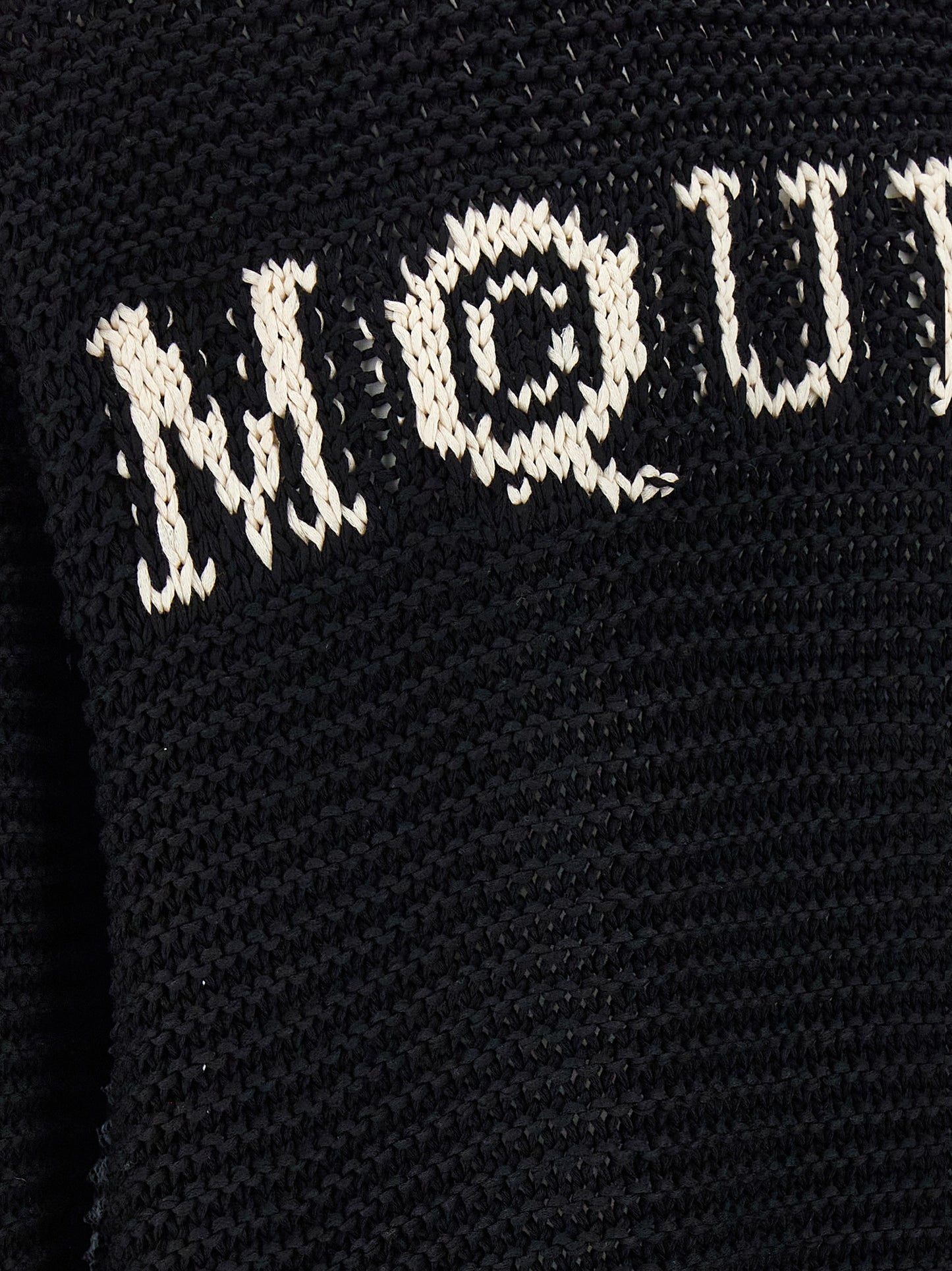 Alexander McQueen Gilet En Coton Bicolore