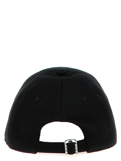 Gorra Fendi de algodón negra (gorra de béisbol)