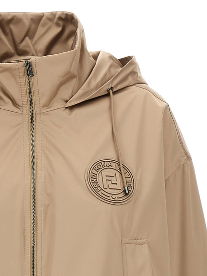 Chaqueta Fendi de poliéster marrón