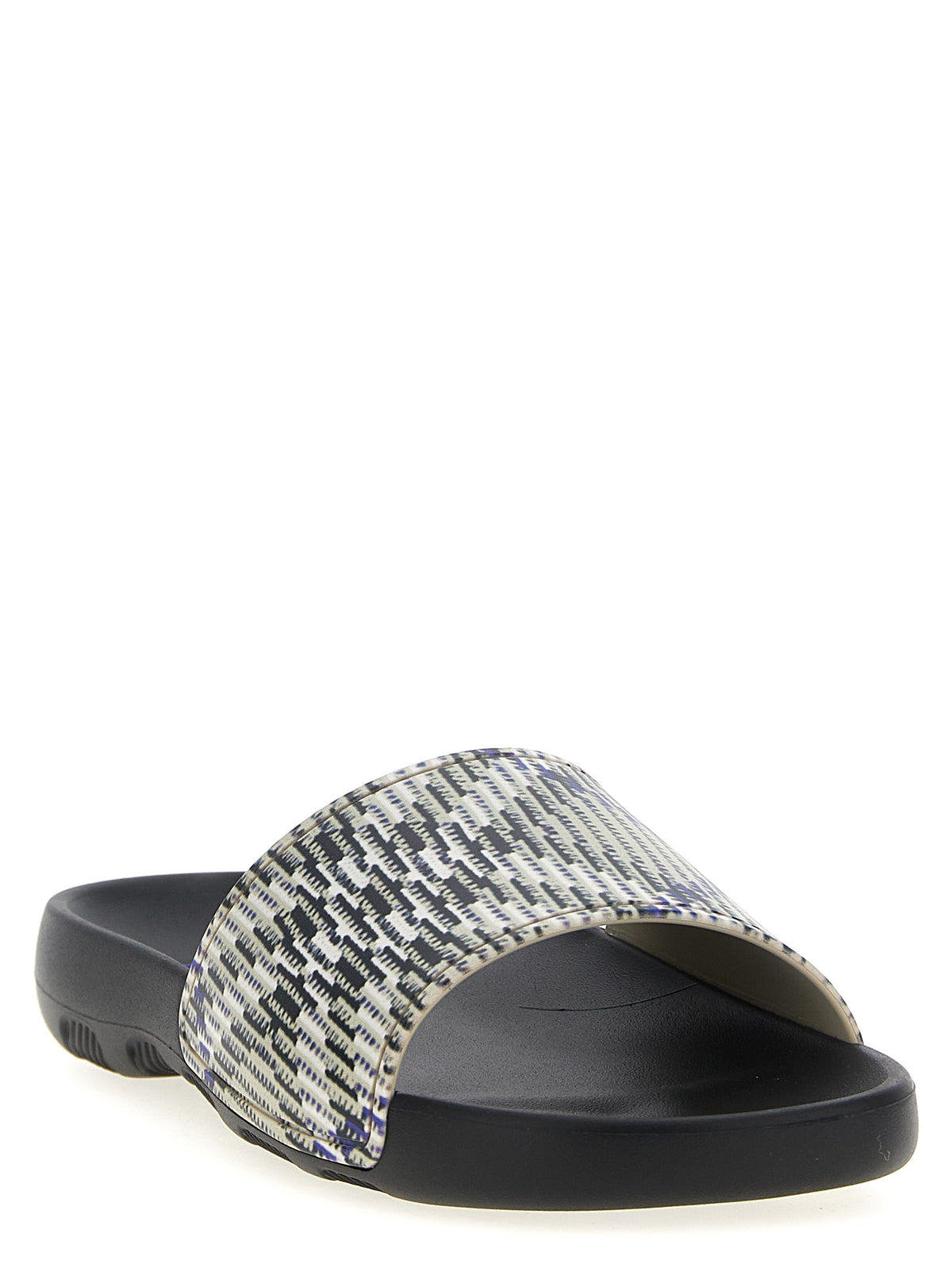 Chanclas Burberry De Poliuretano Acabado Multicolor