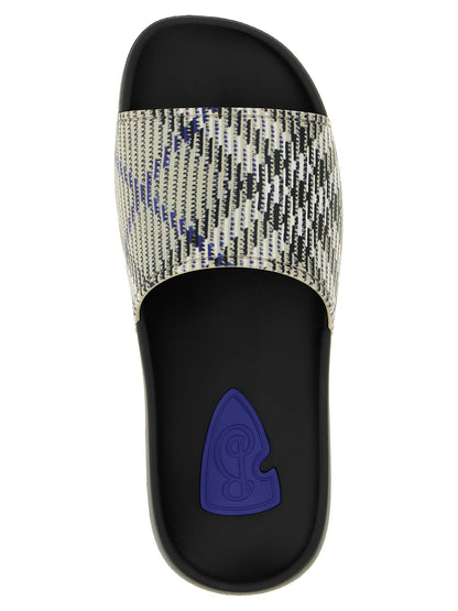 Chanclas Burberry De Poliuretano Acabado Multicolor