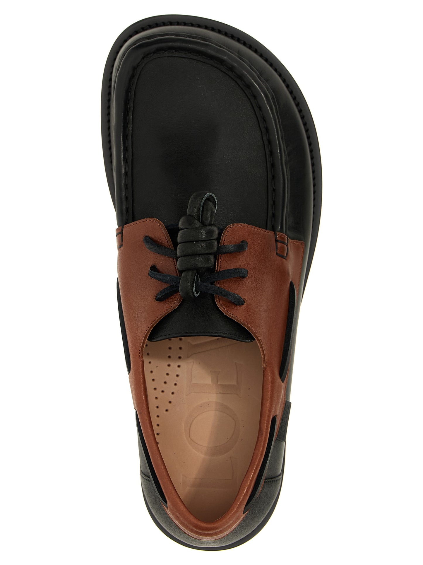 Mocasines sin cordones Loewe de piel de becerro multicolor