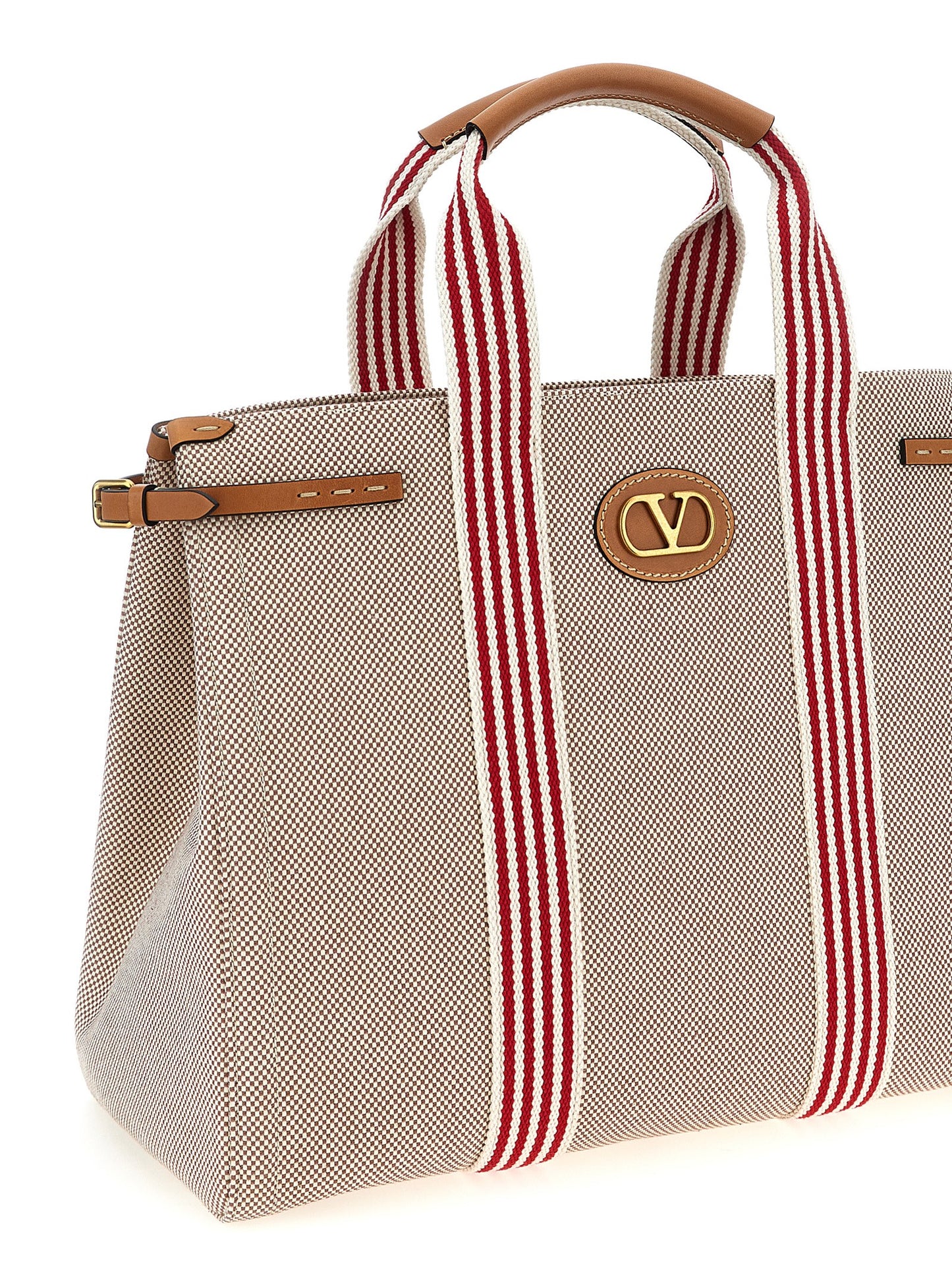 Bolso de mano Valentino Garavani multicolor de algodón
