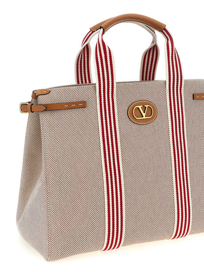 Bolso de mano Valentino Garavani multicolor de algodón