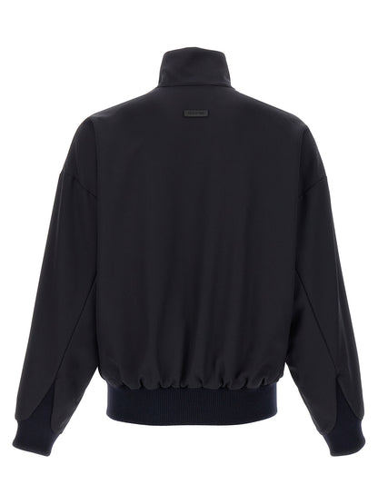 Chaqueta larga Fear Of God de lana virgen azul