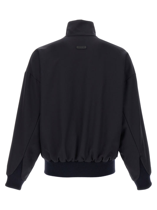 Chaqueta larga Fear Of God de lana virgen azul