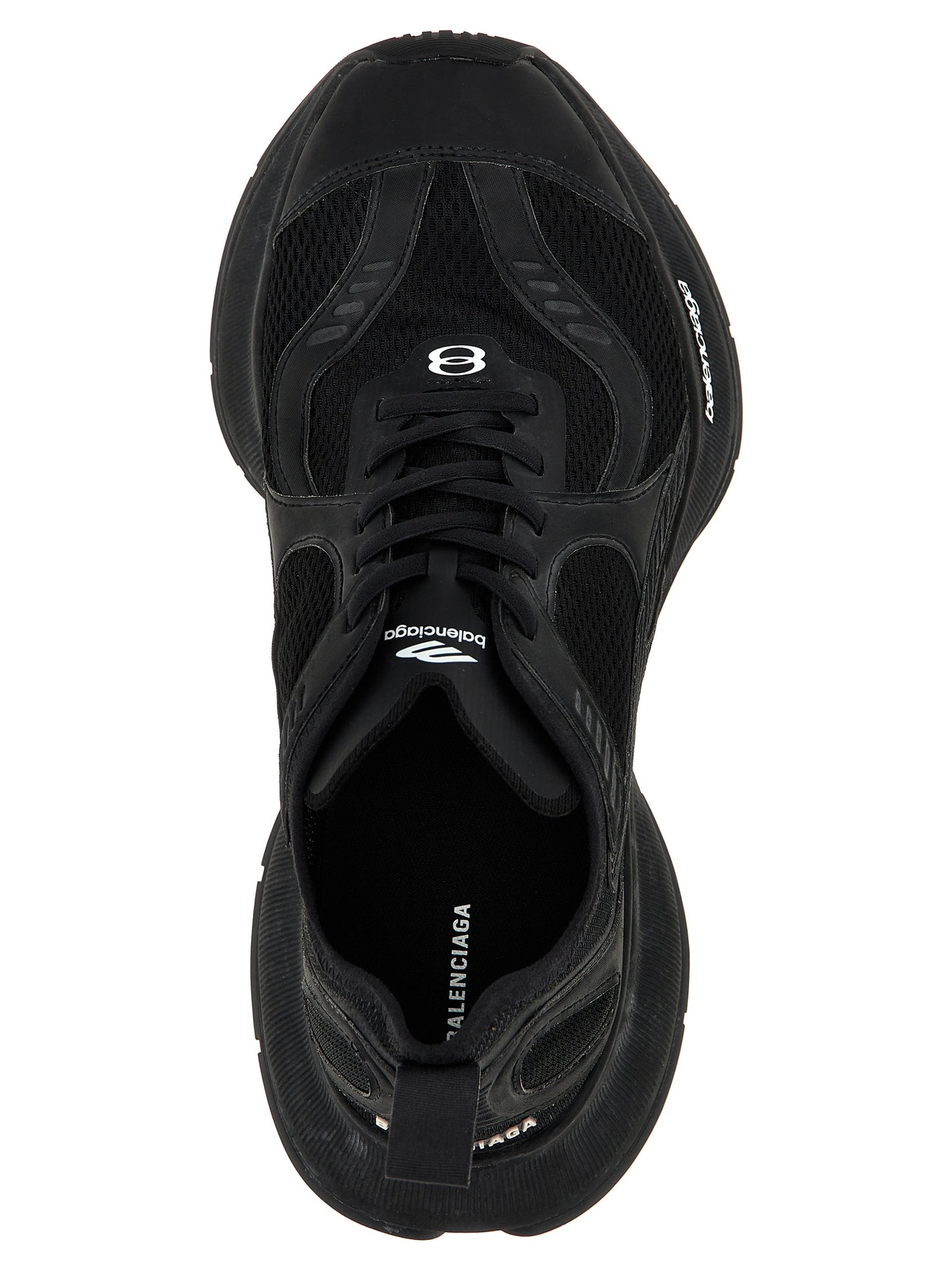 Zapatillas deportivas Balenciaga de poliéster negro