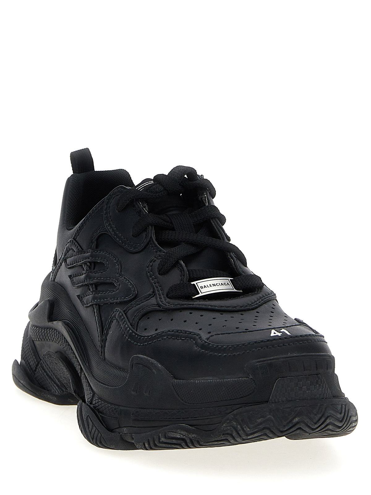Balenciaga Zapatillas Deportivas De Polietileno Negras