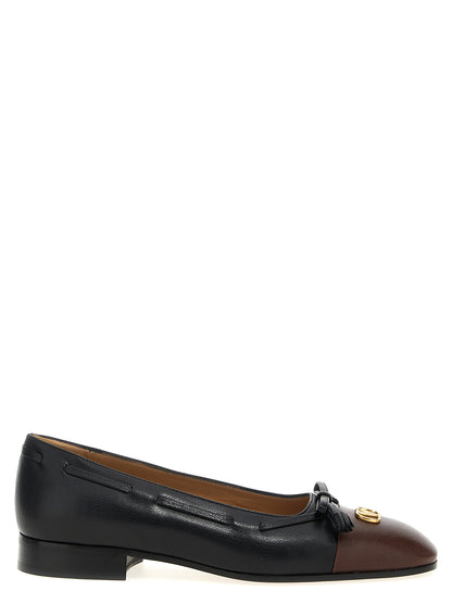 Valentino Garavani Multicolor Calfskin Ballerinas
