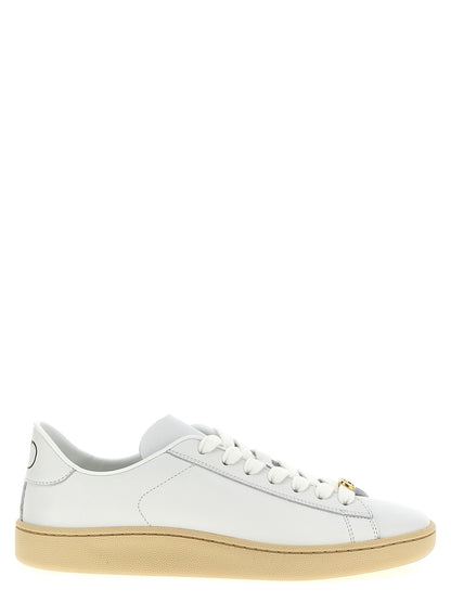 Zapatillas Bajas Valentino Garavani de Piel de Becerro Blancas