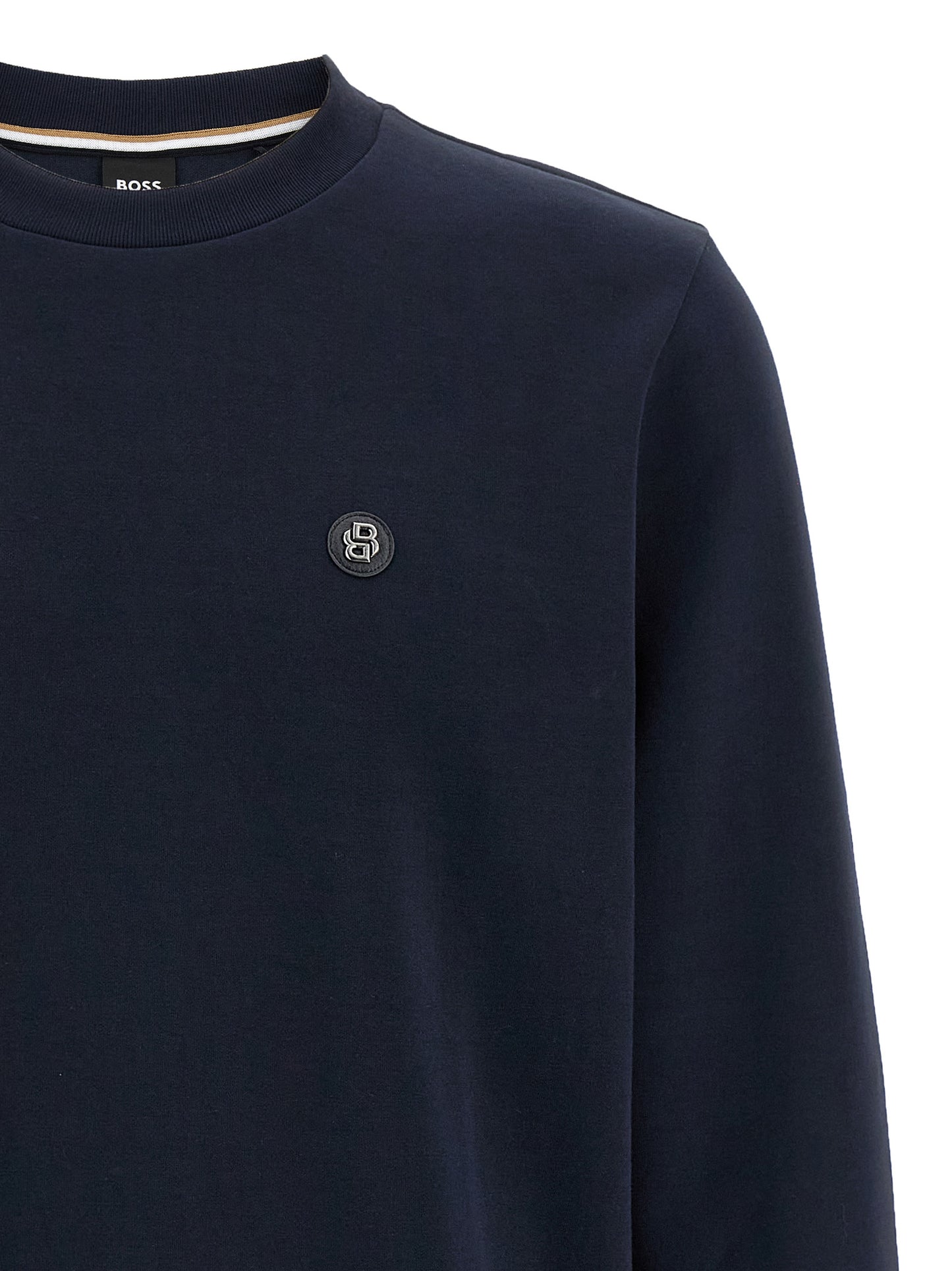 Hugo Boss Sweat-shirt Bleu En Coton - Confort Quotidien
