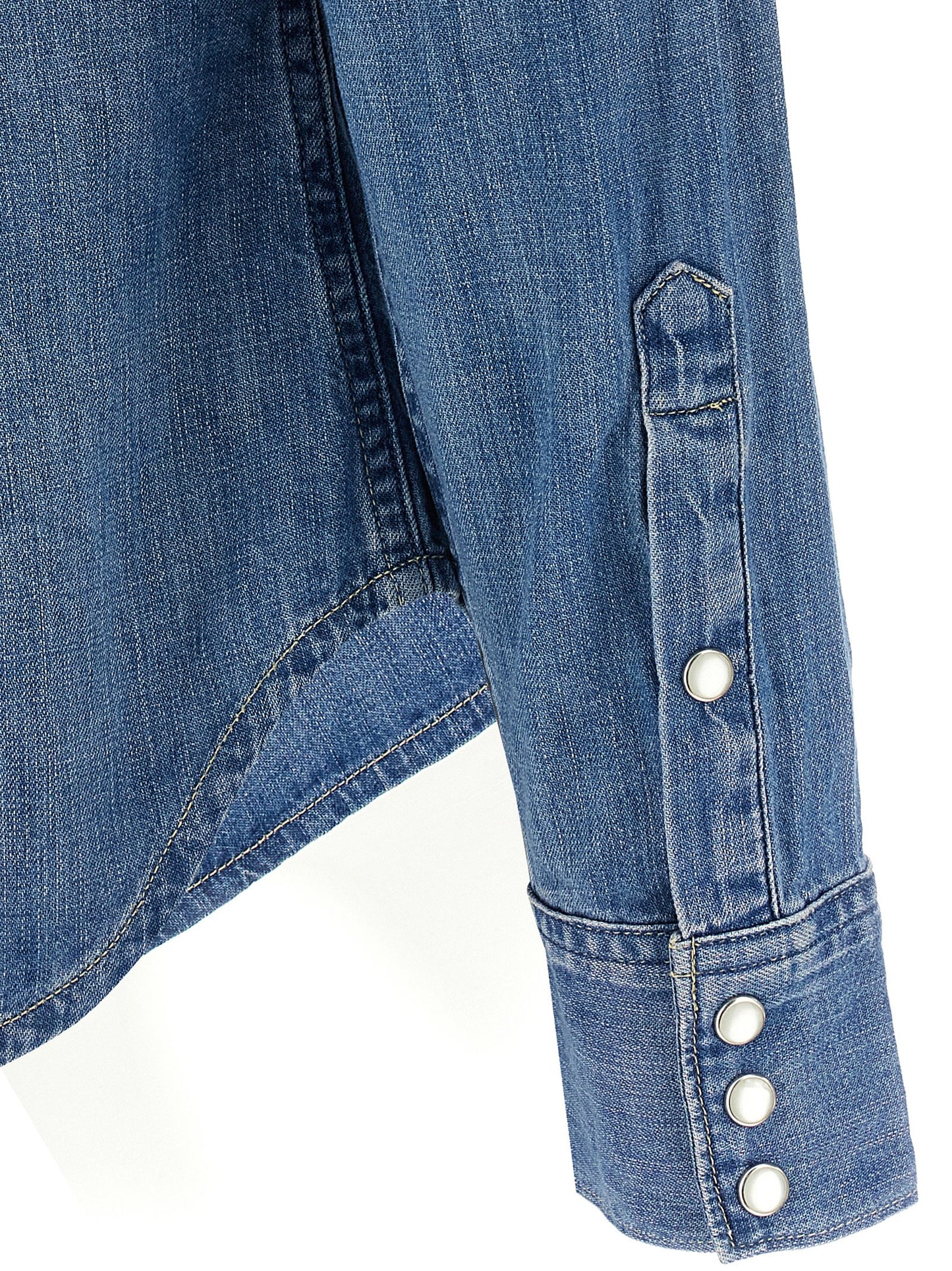 Chemisier en Coton Bleu Style Classique Polo Ralph Lauren