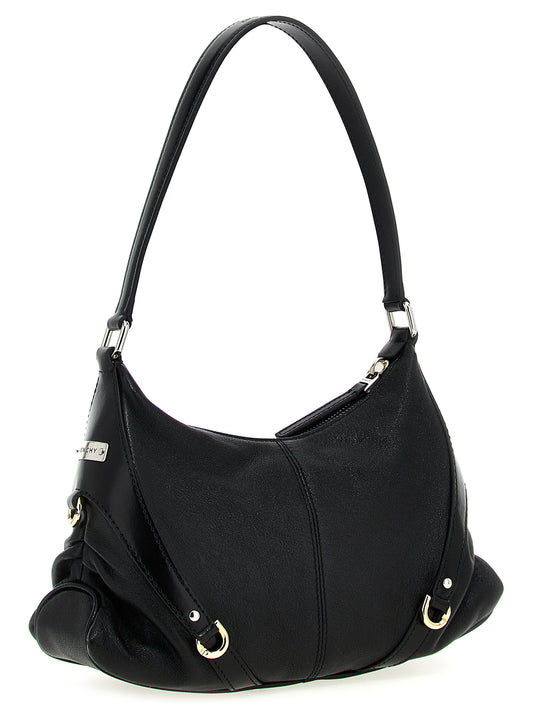Bolso de hombro Givenchy de piel de cordero negra