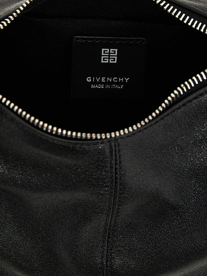 Bolso de hombro Givenchy de piel de cordero negra