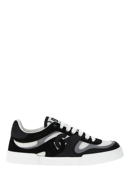 Zapatillas Dolce & Gabbana de piel de becerro bicolor