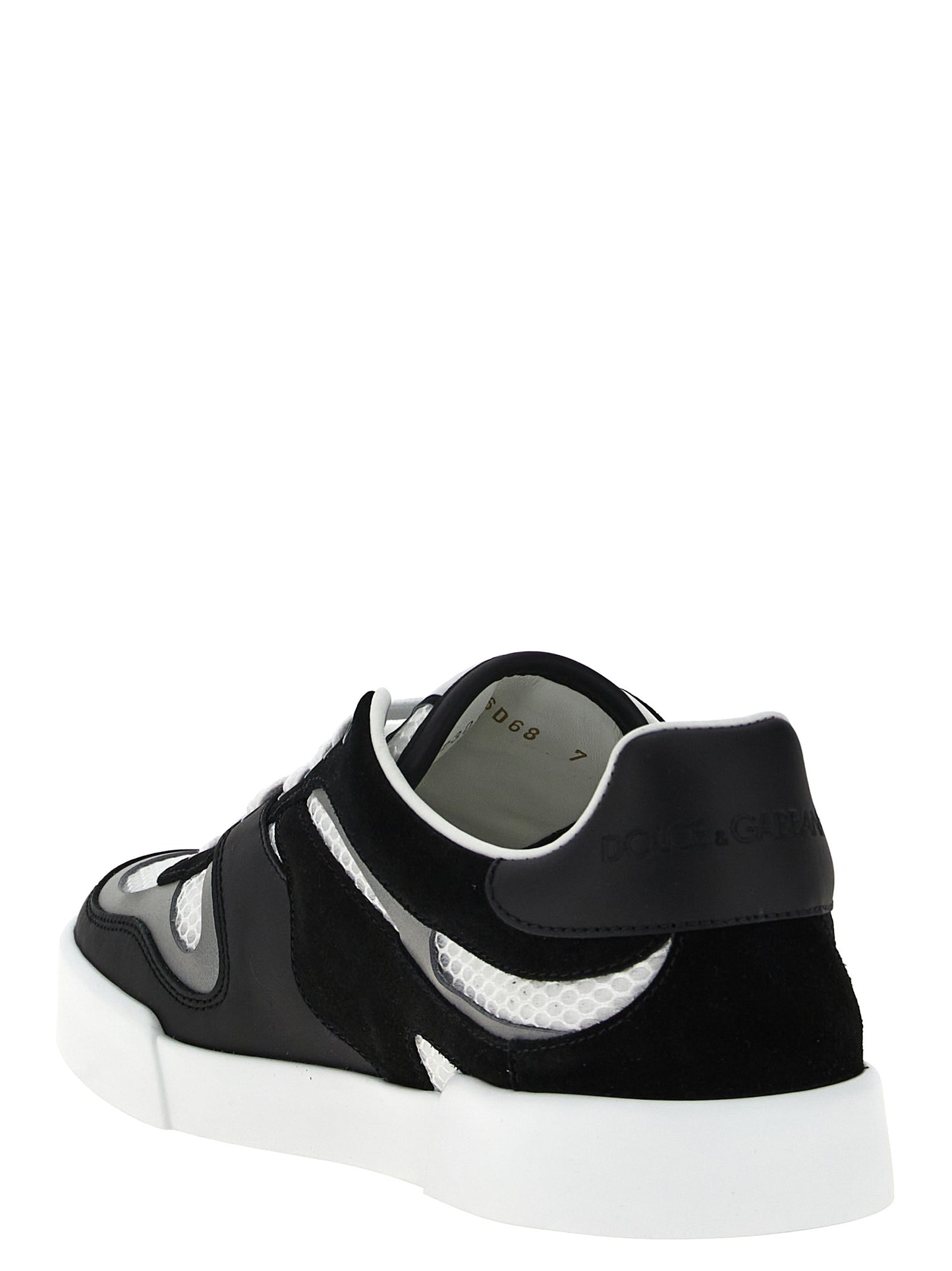 Zapatillas Dolce & Gabbana de piel de becerro bicolor