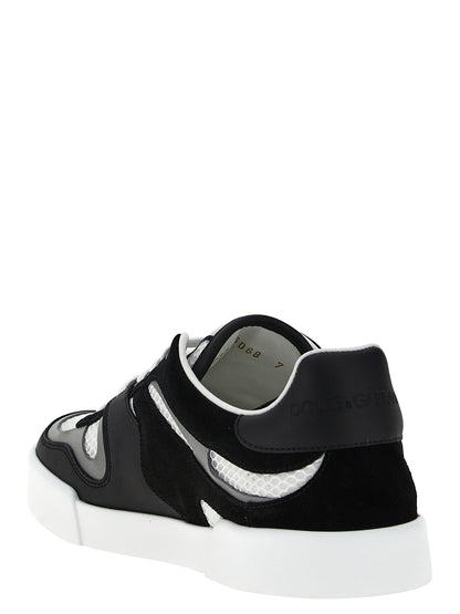 Zapatillas Dolce & Gabbana de piel de becerro bicolor