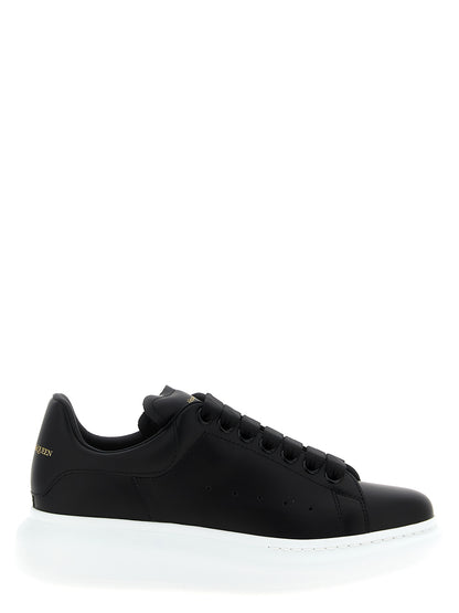 Baskets basses bicolores en cuir Alexander McQueen