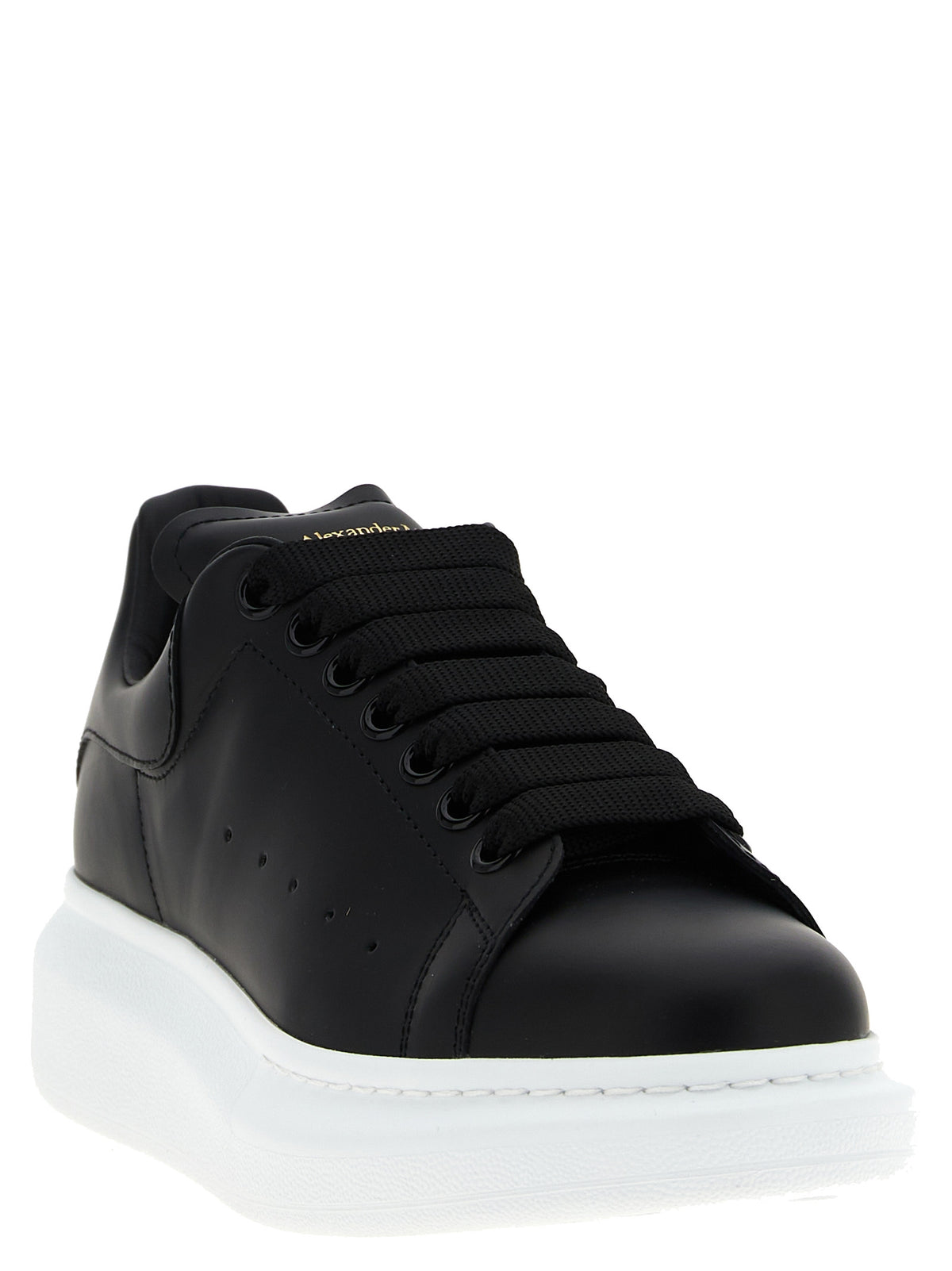 Baskets basses bicolores en cuir Alexander McQueen