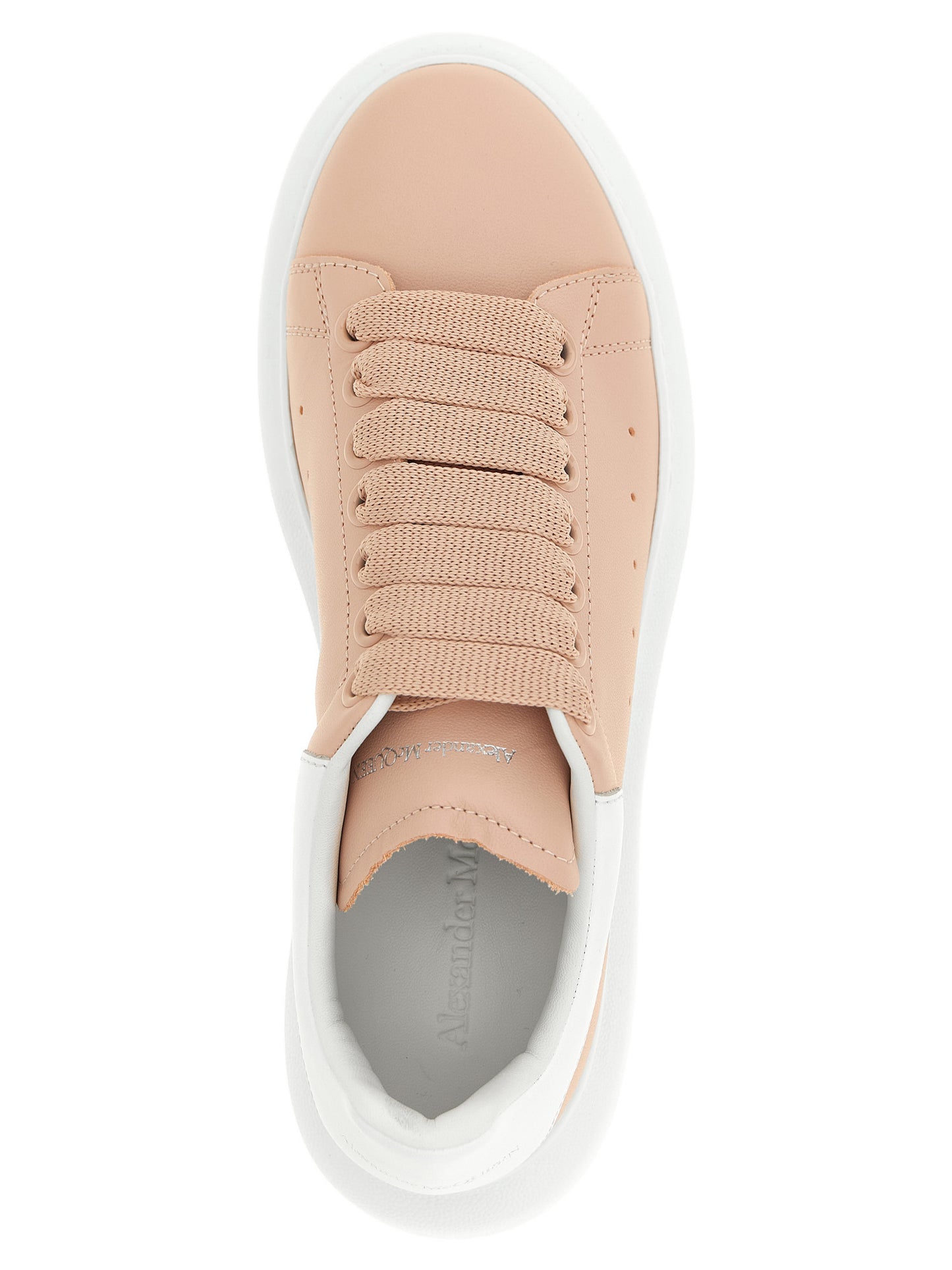 Zapatillas Gruesas de Piel de Becerro Multicolor Alexander McQueen