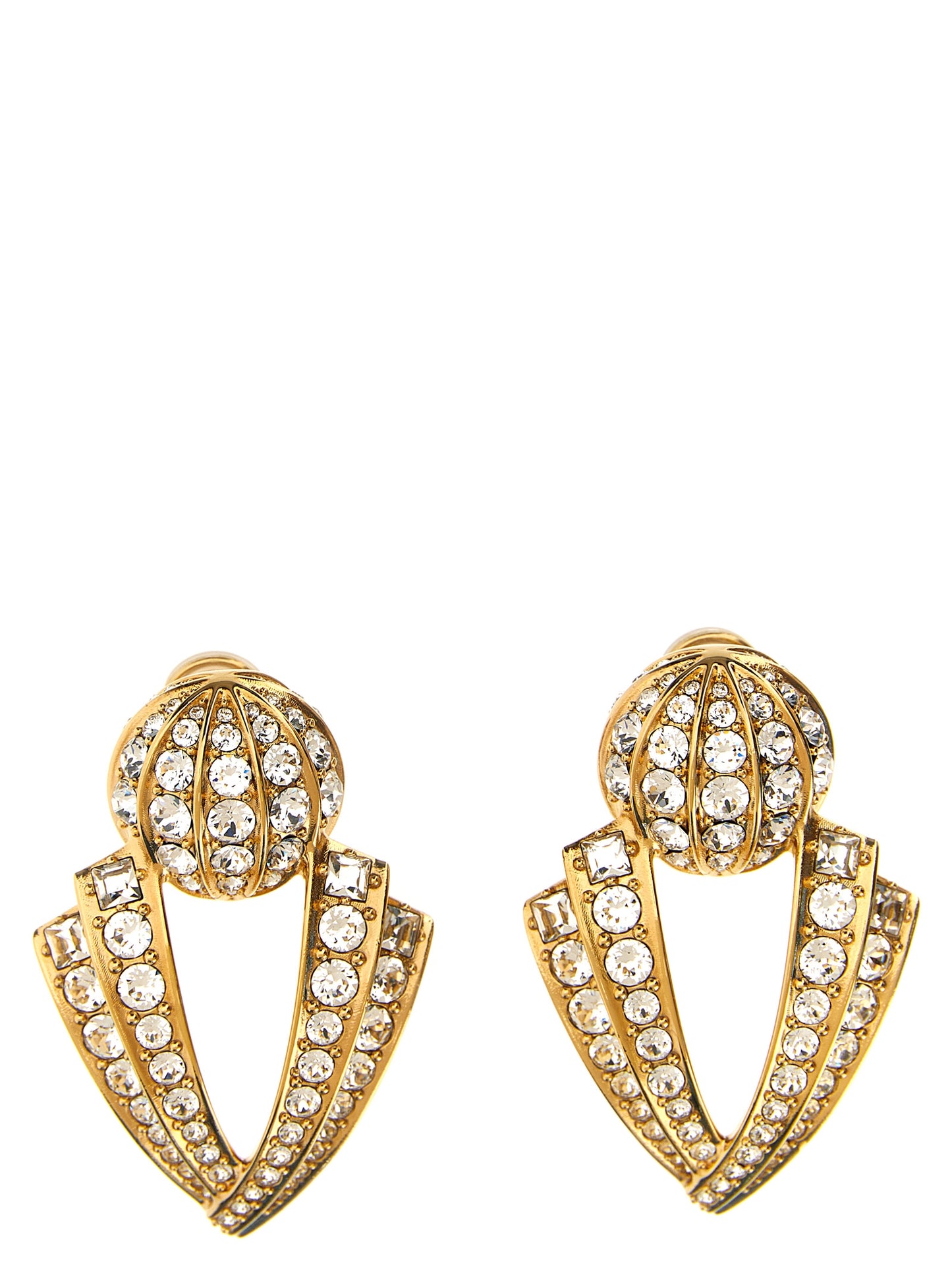 Boucles d'oreilles Valentino Garavani en laiton doré