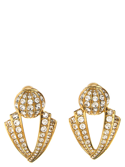 Boucles d'oreilles Valentino Garavani en laiton doré