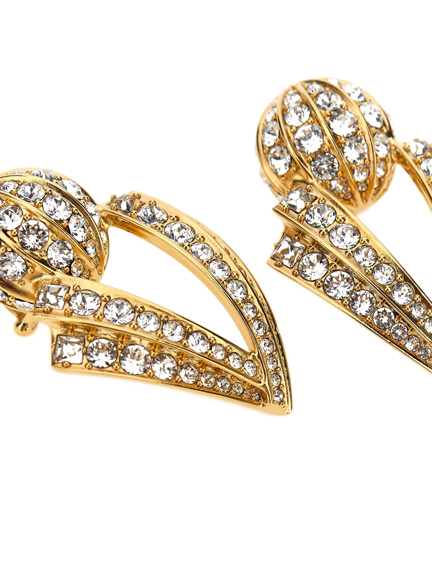 Boucles d'oreilles Valentino Garavani en laiton doré