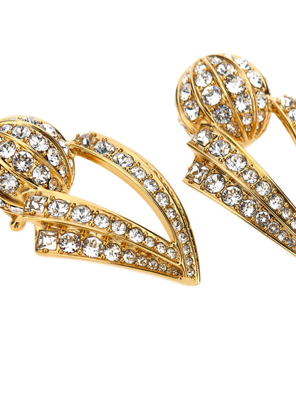 Boucles d'oreilles Valentino Garavani en laiton doré