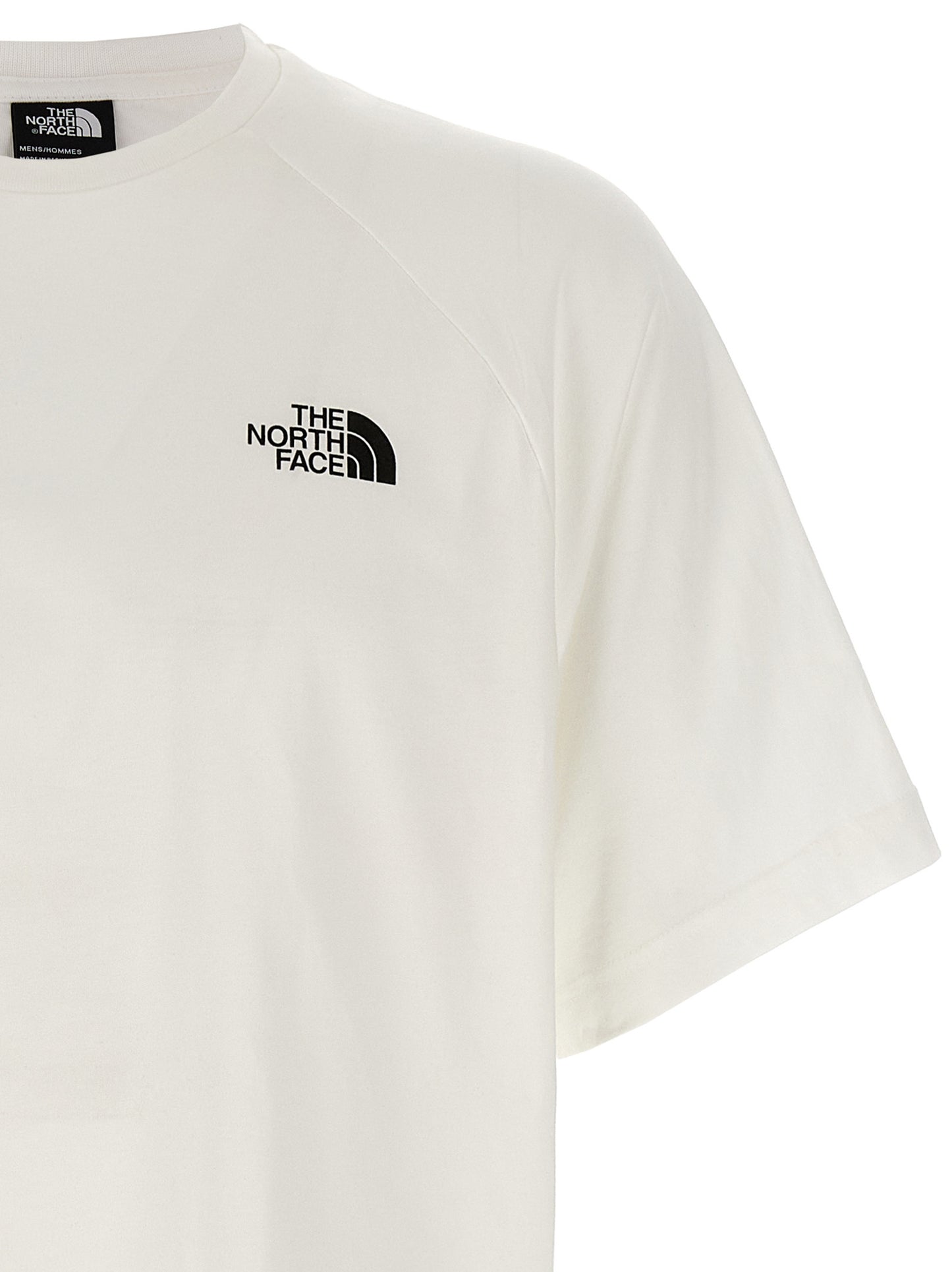 T-shirt The North Face en coton blanc imprimé