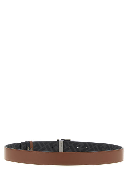Fendi Cinturón Regular De Piel De VacunoMulticolor