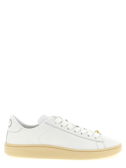 Baskets Valentino Garavani Royco blanches en cuir de veau