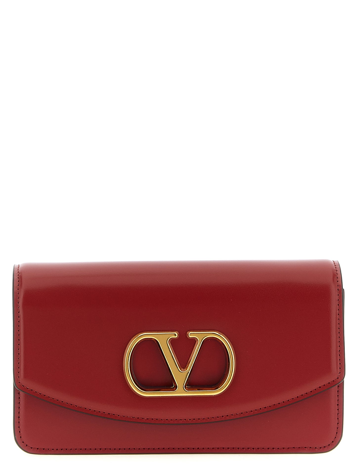 Bolso de mano Valentino Garavani de piel de becerro multicolor