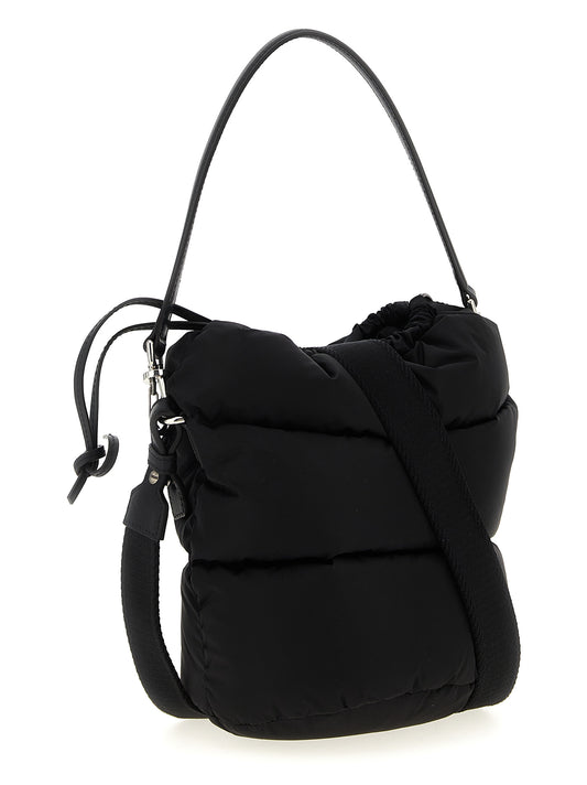Sac à main Moncler noir en polyamide