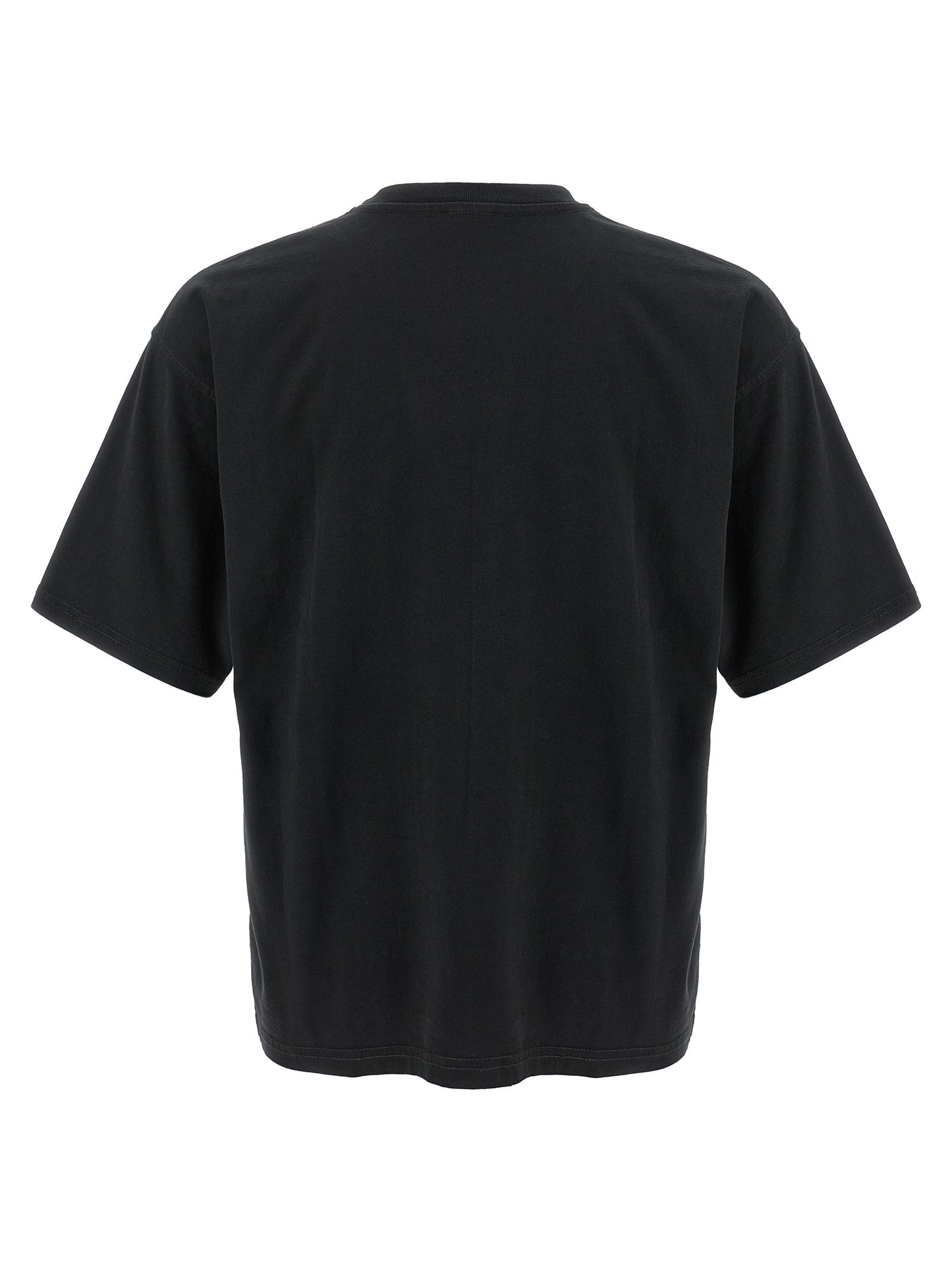 Diesel Black Cotton T-shirt Model T Boxt N14