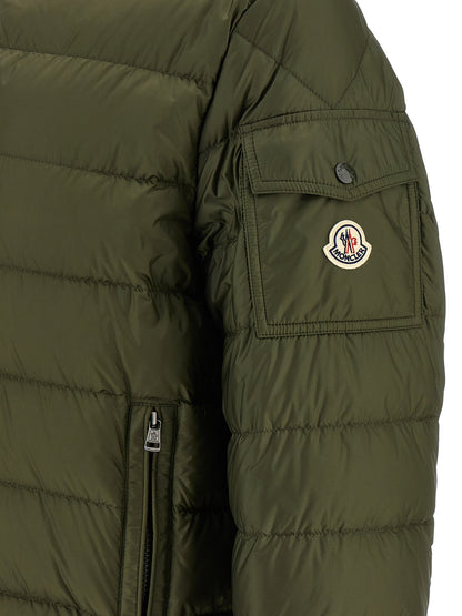 Chaqueta Moncler Najan Poliamida Bicolor Largo Completo