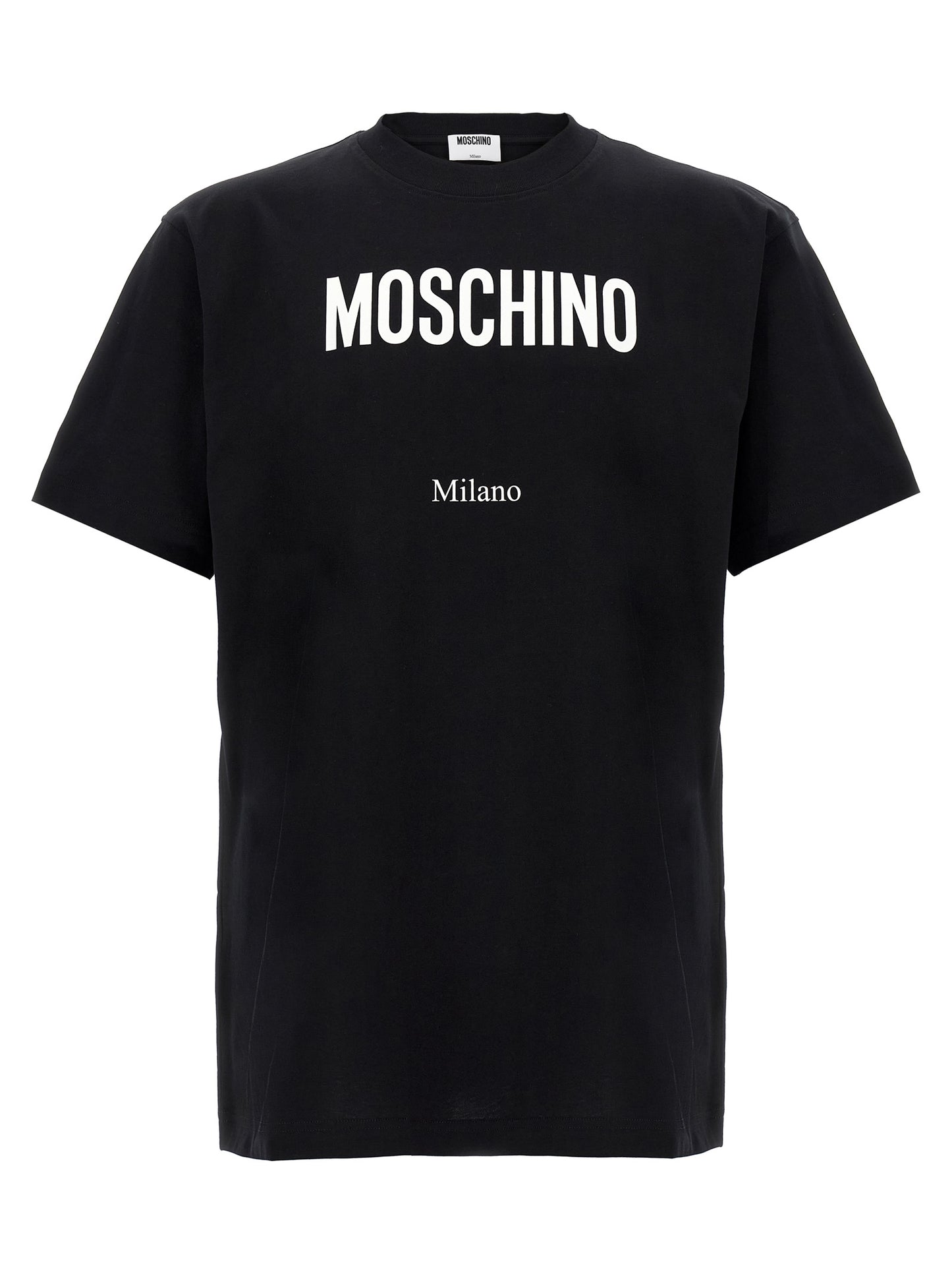 Moschino Camiseta Bicolor de Algodón