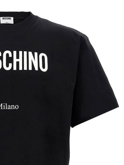 Moschino Camiseta Bicolor de Algodón