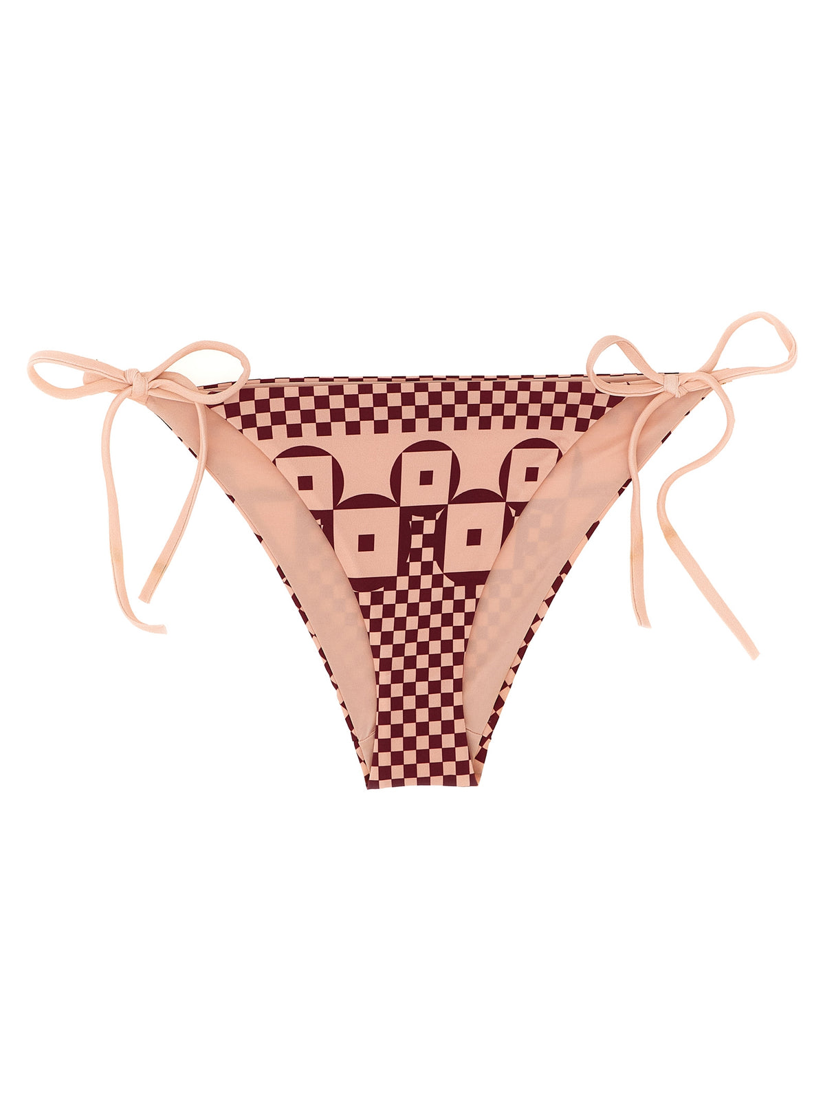 Bikini De Poliamida Multicolor Fendi Con Cordones Ajustables