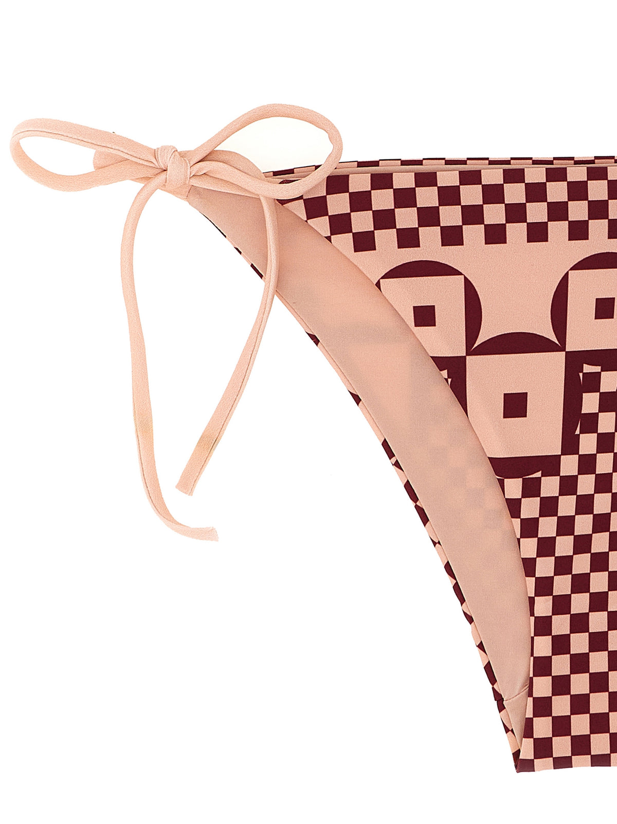 Bikini De Poliamida Multicolor Fendi Con Cordones Ajustables