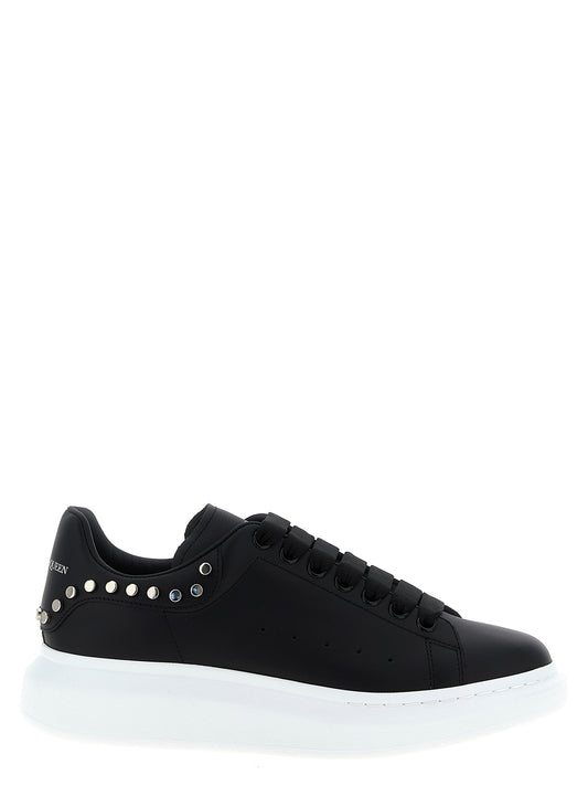 Alexander McQueen Chunky Black Leather Sneakers